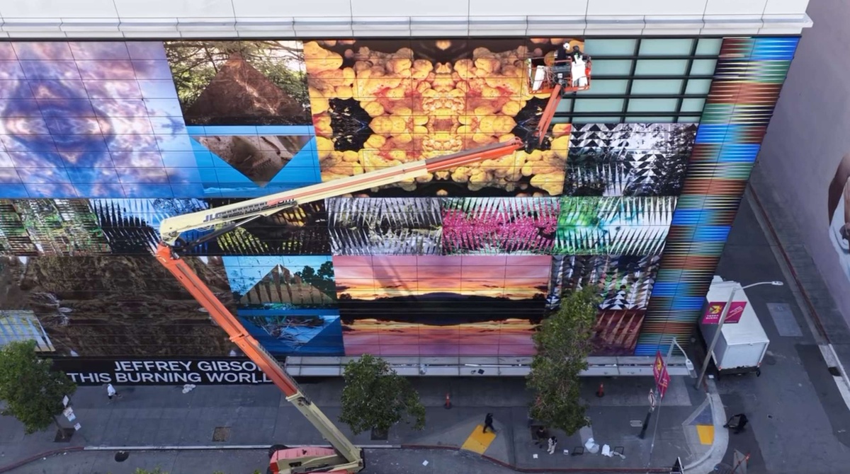 Drone Footage of Installation