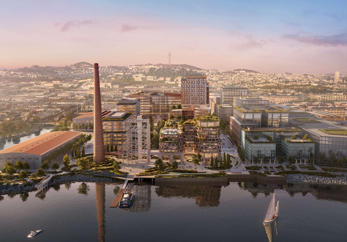 Rendering of the Power Station by Hayes Davison